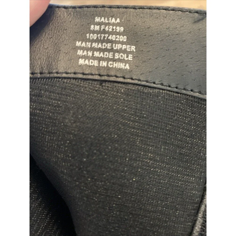 Style & Co. Black Tall Riding Boots with Buckles